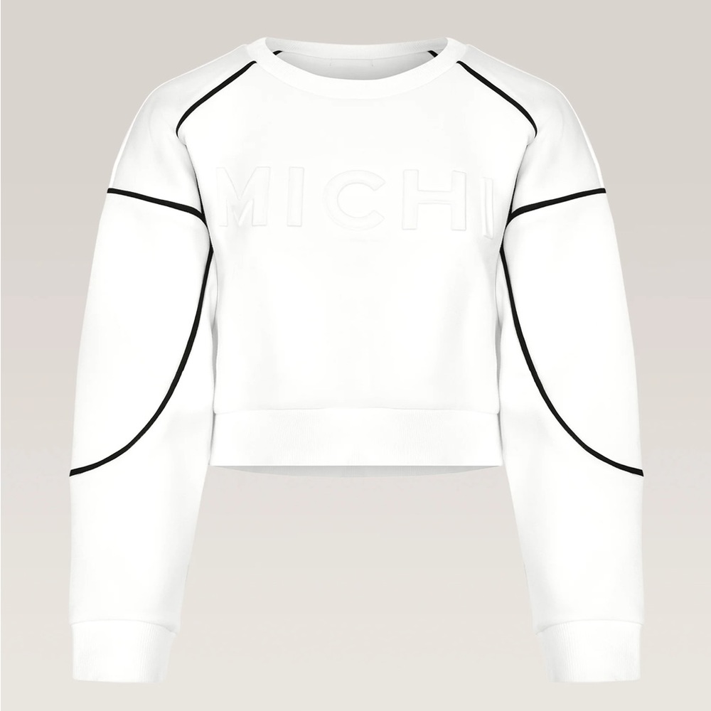 MICHI Crescent Sweatshirt BNWT cropped